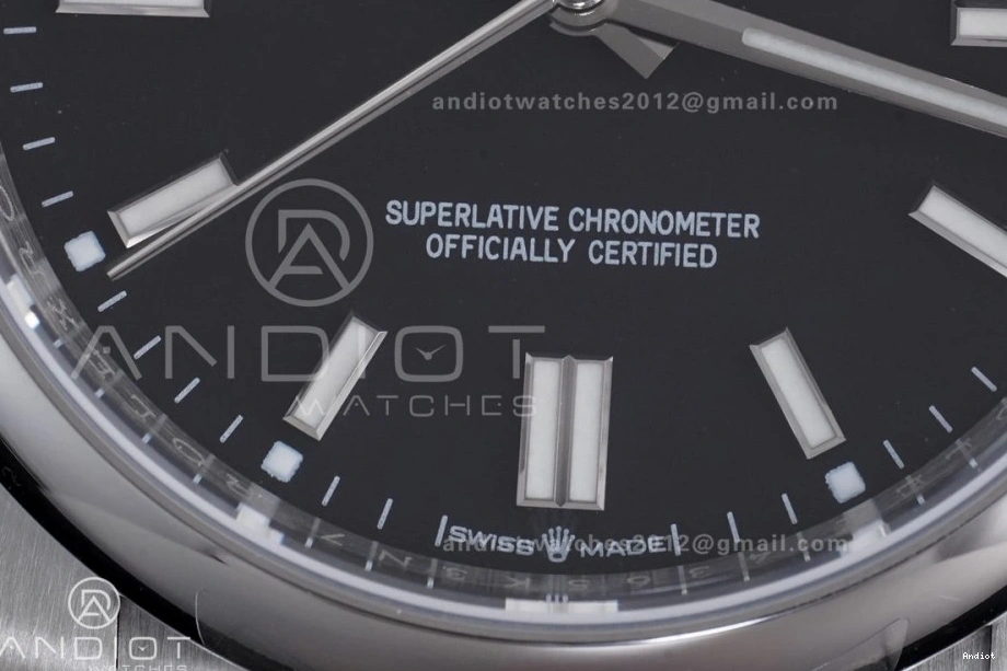 Best KRF Edition Dial 904L Perpetual Black VR3230 1:1 126000 Steel Oyster 36mm 0306